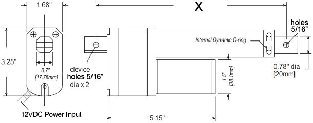 12V Linear Actuator Wiring Diagram : 14mm S 1000n 10 12v Dc Linear